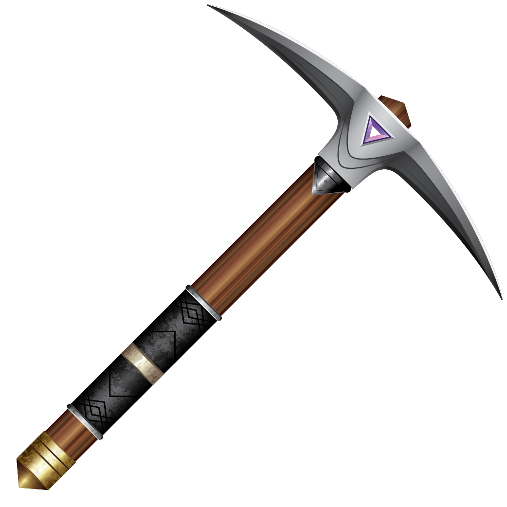 COIN Pickaxe - 1222215272122